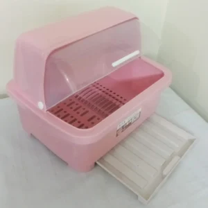 Smart Covered Dish Rack - Pink