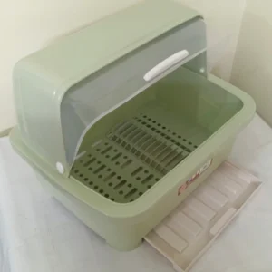 Smart Covered Dish Rack - Olive