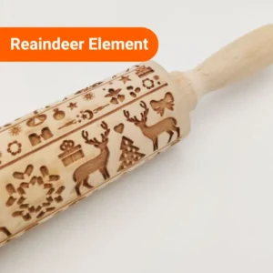 Embossed Rolling Pin - ReinDeer